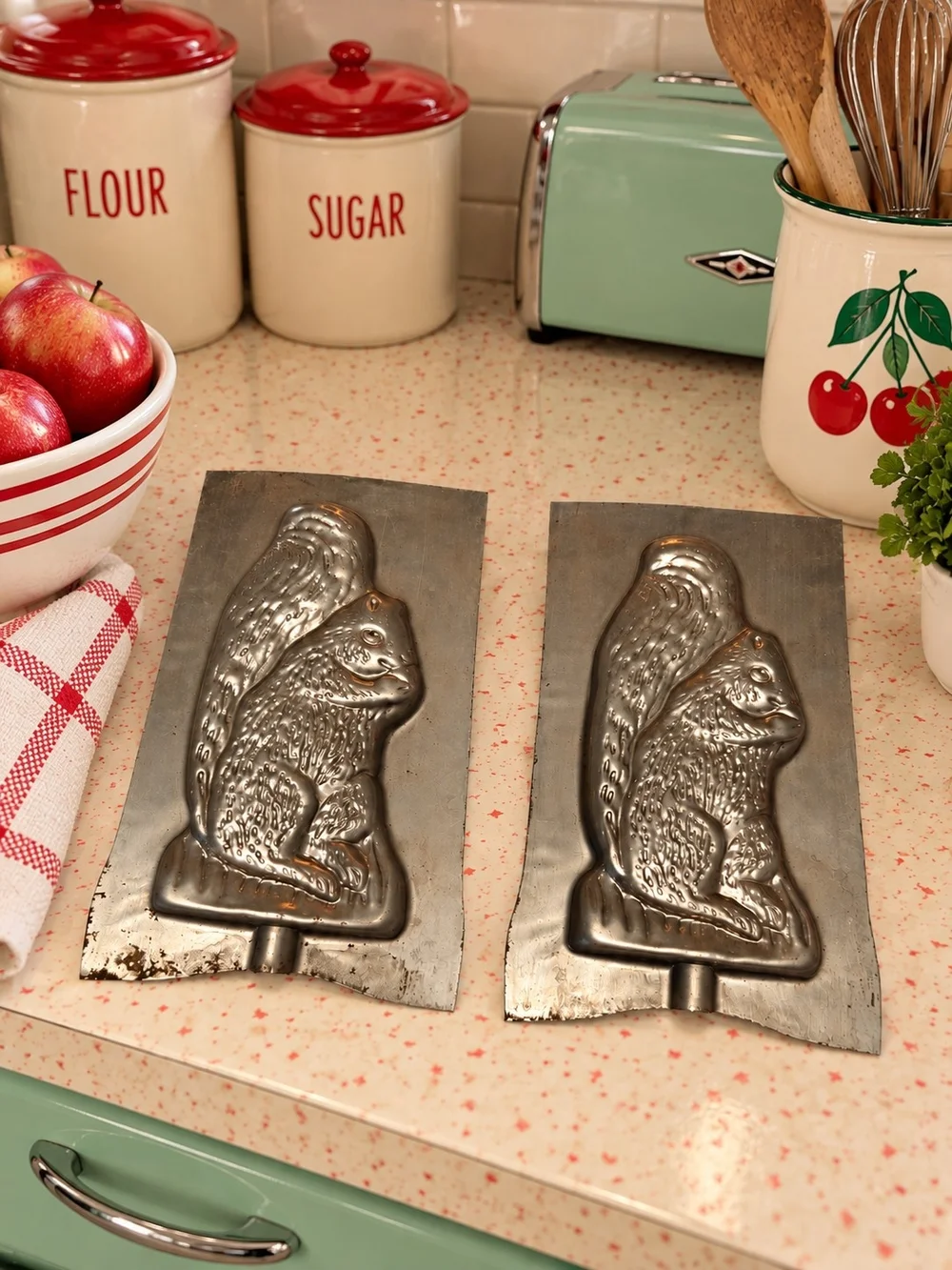 Vintage Tin Chocolate/Candy/Butter Mold Price Per Set. Multiple Sets Available